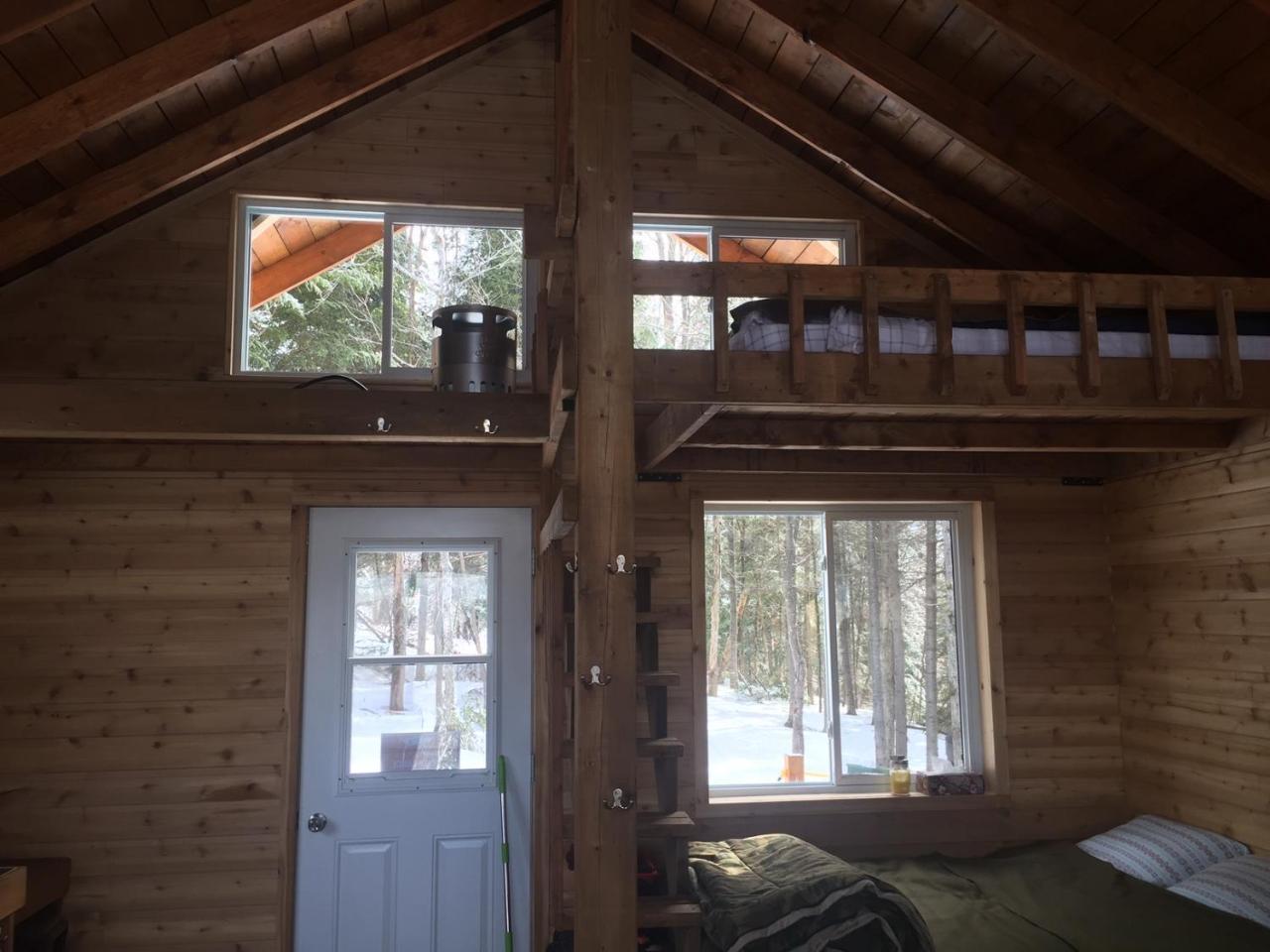 Chalet Nature Laurentides Val-des-Lacs Buitenkant foto
